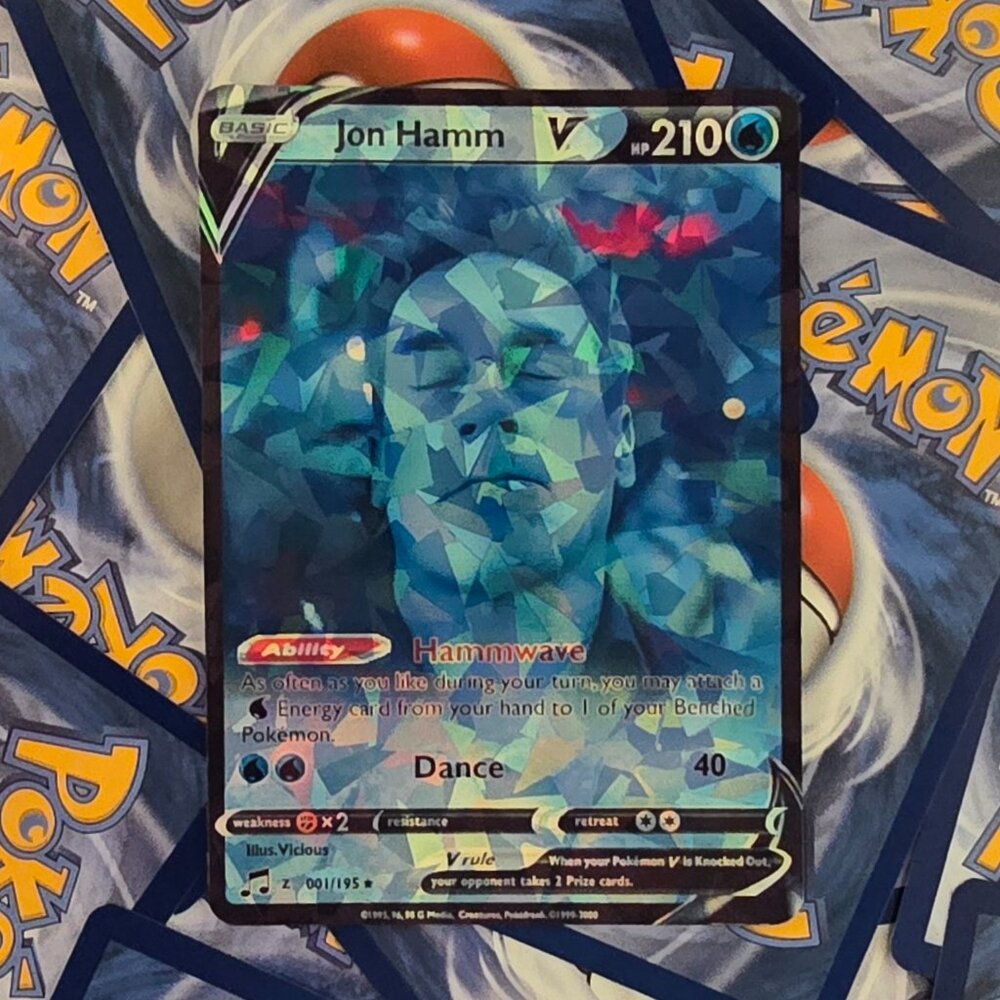 Jon Hamm Dancing Meme Pokemon Card